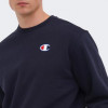 Champion Темно-синя чоловіча кофта  crewneck sweatshirt cha220325-NNY XXL - зображення 4