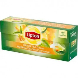   Lipton Чай зелений  Green Citrus 25х1.3 г (8712566388141)