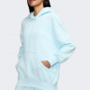 Nike Блакитна жіноча кофта  W NSW PHNX FLC OS PO HOODIE DQ5860-474 L - зображення 4