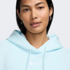 Nike Блакитна жіноча кофта  W NSW PHNX FLC OS PO HOODIE DQ5860-474 L - зображення 5