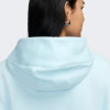 Nike Блакитна жіноча кофта  W NSW PHNX FLC OS PO HOODIE DQ5860-474 L - зображення 6