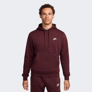 Nike Бордова чоловіча кофта  M NSW CLUB HOODIE PO BB BV2654-652 XL - зображення 1