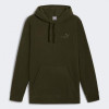 PUMA Оливкова чоловіча кофта  ESS ELEVATED Polarfleece Hoodie 681892/70 XL - зображення 6