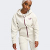 PUMA Молочна жіноча кофта  ESS ELEVATED Winterized FZ Hoodie 685315/87 M - зображення 1