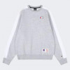 Champion Світло-сіра чоловіча кофта  crewneck sweatshirt cha220318-NOXM/WHT M - зображення 5