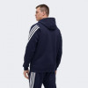 Adidas Темно-синя чоловіча кофта  M FI 3S FZ IW8568 XXL - зображення 2