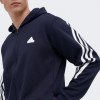 Adidas Темно-синя чоловіча кофта  M FI 3S FZ IW8568 XXL - зображення 4