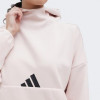 Adidas Пудрова жіноча кофта  W Z.N.E. OH HD JF4782 XS - зображення 4