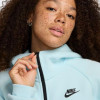 Nike Блакитна жіноча кофта  W NSW TCH FLC WR FZ HDY FB8338-474 XS - зображення 4