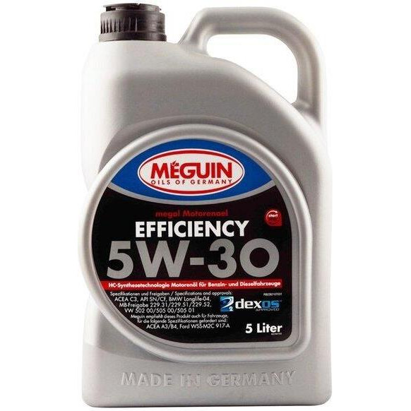 Meguin EFFICIENCY 5W-30 5л - зображення 1