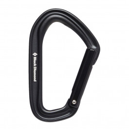   Black Diamond HotForge Straight Carabiner, Black (BD 2101580002ALL1)