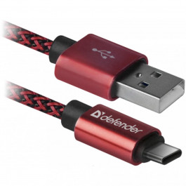   Defender USB09-03T Pro Red 1m (87813)