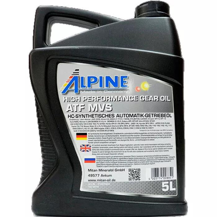 Alpine Oil ATF MVS 5л - зображення 1