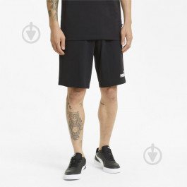   PUMA Чорні чоловічі шорти  Ess Jersey Shorts 586706/01