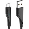 Essager Rousseau Fast Charging Cable USB Type-A to Micro-USB 2m Black (EXCM-LSA01) - зображення 1