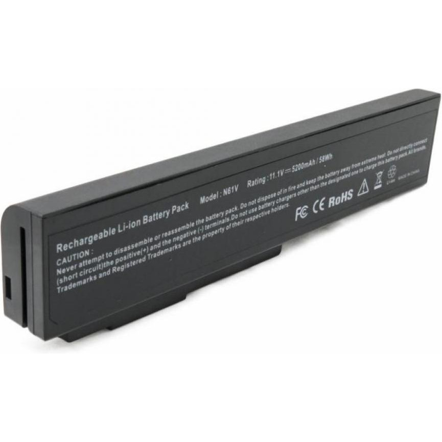 ExtraDigital Asus N61VG (5200 mAh) BNA3928 - зображення 1