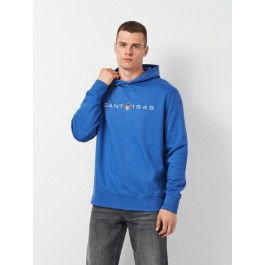   GANT Худі чоловіче  Printed Graphic Hoodie 2003244-407 XL Блакитне (7325707606618)