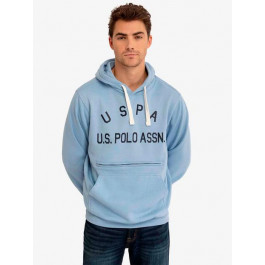   U.S. Polo Assn Худі чоловіче  11A932-8J00A(Surf Blue Heather) M Синє