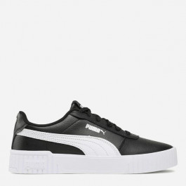   PUMA Жіночі кеди низькі  Carina 2.0 38584910 36 (3.5UK) 22.5 см  Black- White- Silver (4065452633639)