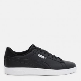   PUMA Чоловічі кеди низькі  Smash 3.0 L 39098702 46 (11UK) 30 см Black-Black-White (4065452548087)