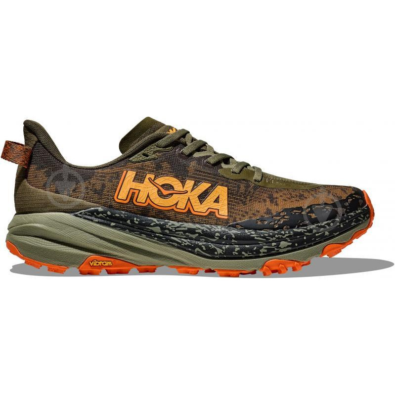 HOKA ONE ONE Чоловічі кросівки для бігу  M Speedgoat 6 1147791-AQL 44.5 (10.5US) 28.5 см Коричневі (197634457604) - зображення 1