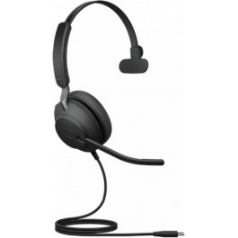   JABRA Evolve2 40 MS Mono Black USB Type-A (24089-899-999)