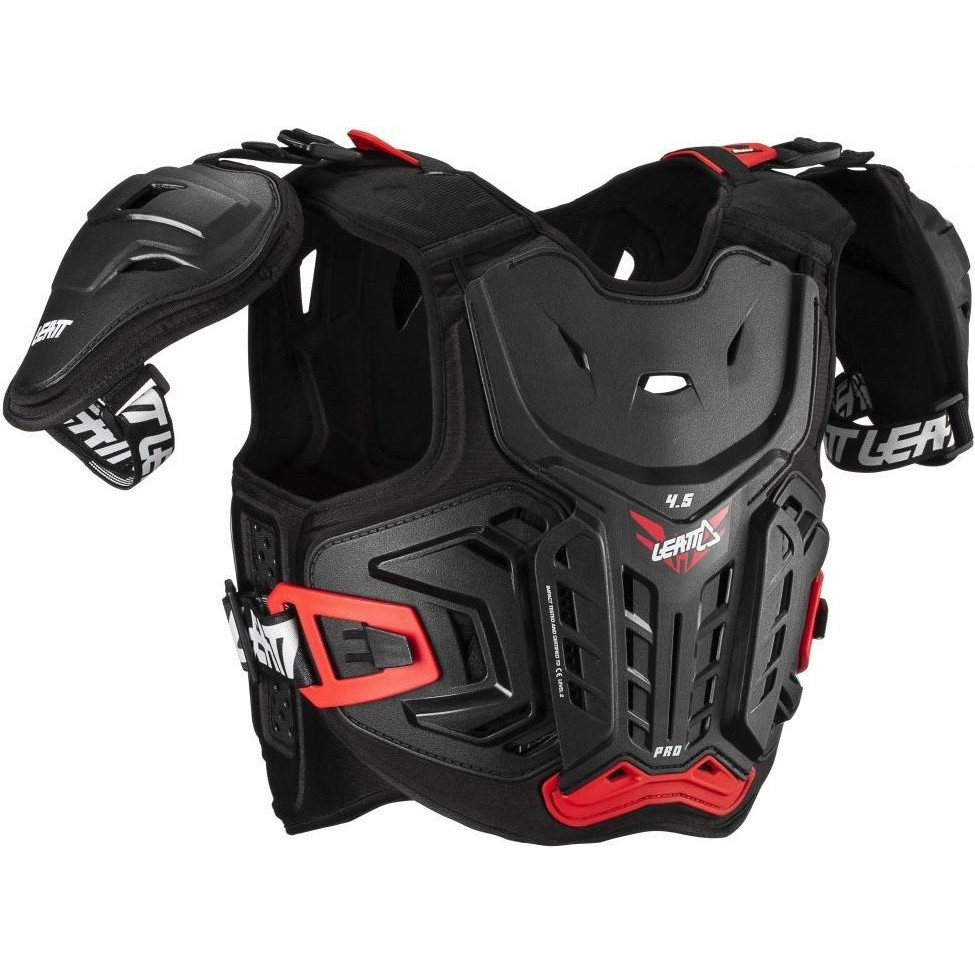 LEATT Детская защита тела Leatt 4.5 Pro Chest Protector Jr черный, YL/YXL - зображення 1