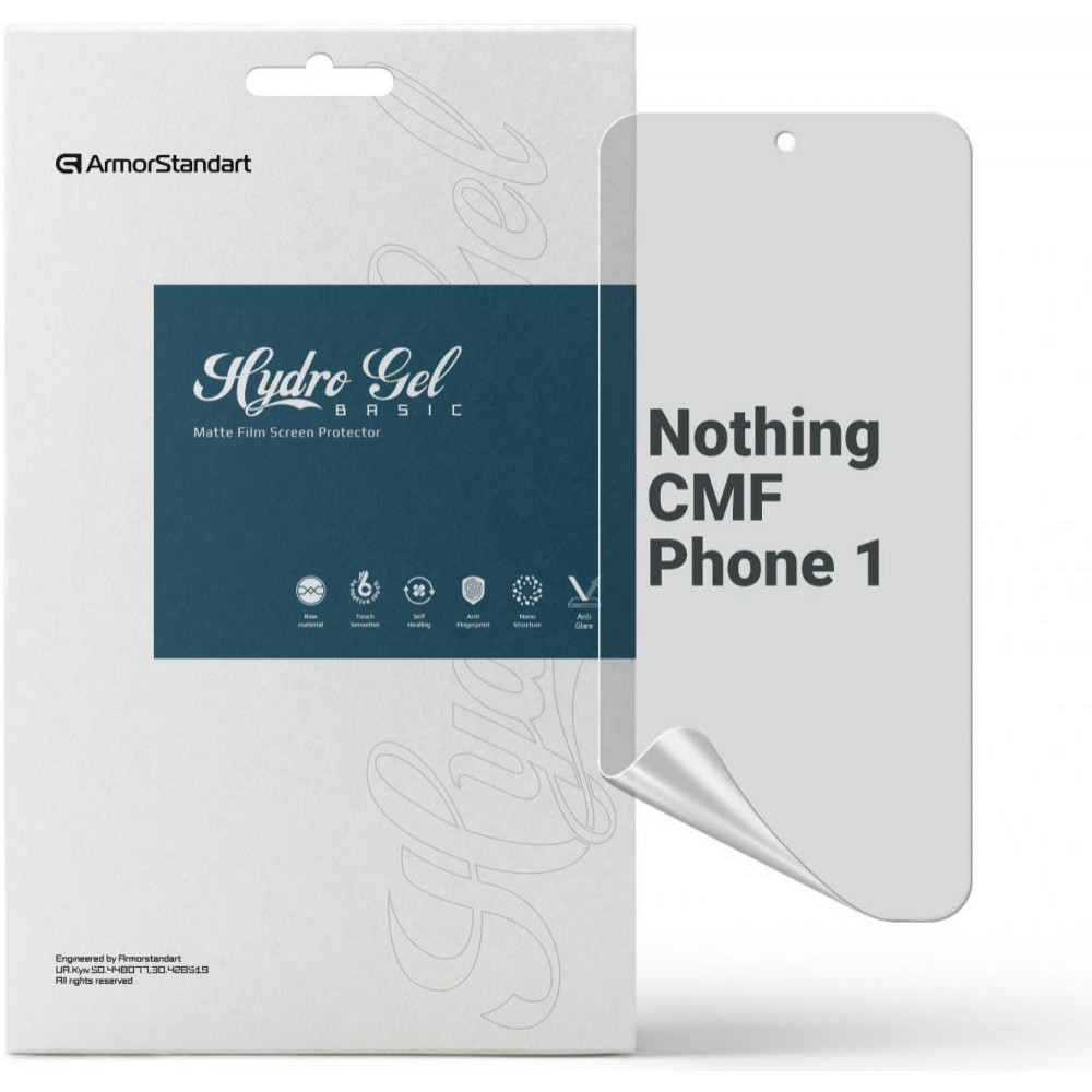 ArmorStandart Гідрогелева плівка  Matte для Nothing CMF Phone 1 (ARM81929) - зображення 1