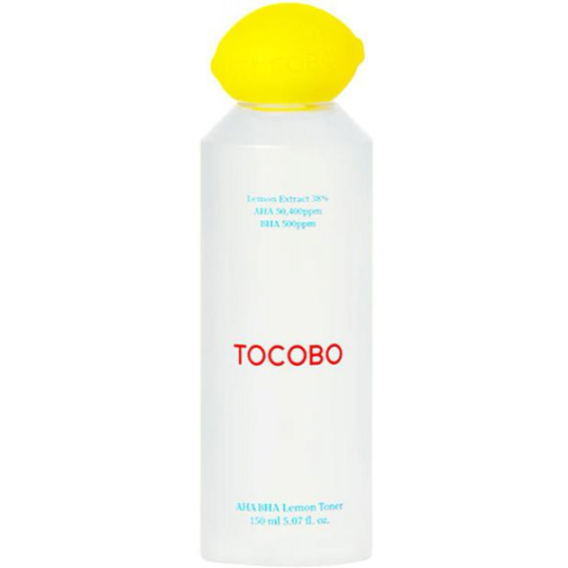 TOCOBO - AHA BHA Lemon Toner - Лимонний тонер з AHA та BHA кислотами - 150ml - зображення 1