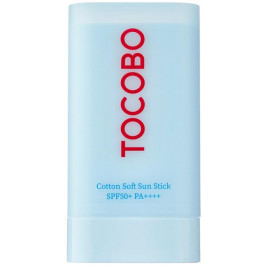   TOCOBO - Cotton Soft Sun Stick SPF50+ PA++++ - Сонцезахисний стік для обличчя - 19g