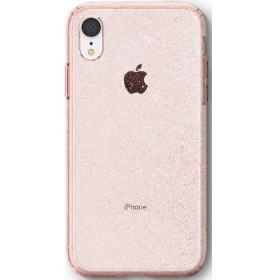 Spigen iPhone XR Case Liquid Crystal Glitter Rose Quartz 064CS24868 - зображення 1