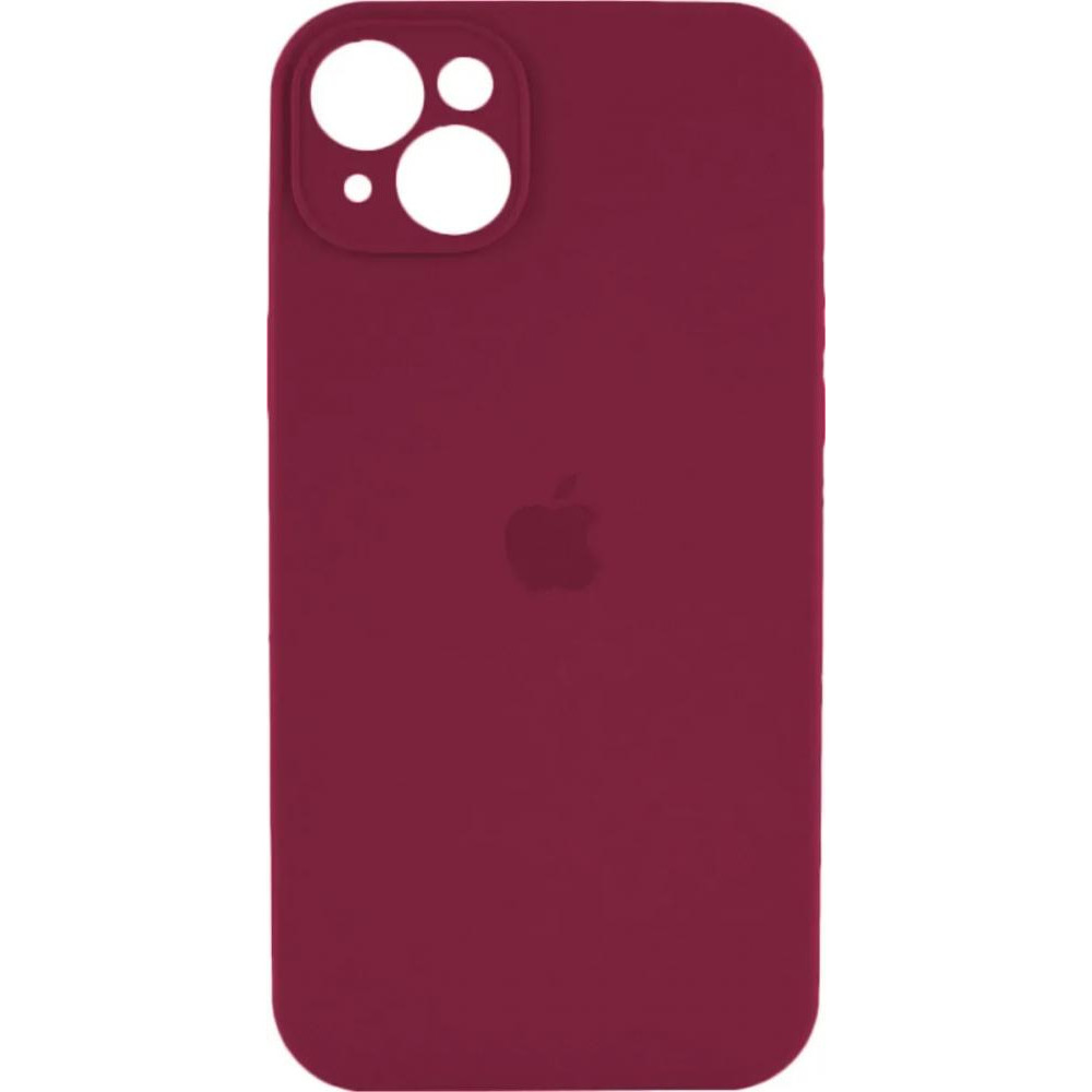 Borofone Silicone Full Case AA Camera Protect for Apple iPhone 14 Plum (FullAAi14-47) - зображення 1