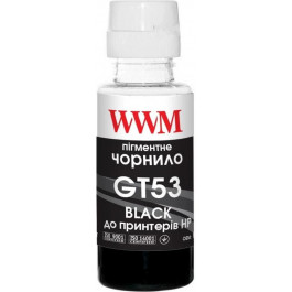   WWM Чернила HP GT53 100г Black Pigment, для Ink Tank 115/315/ 319 (H53BP)