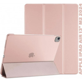   BeCover Чохол-книжка Tri Fold Hard  для Apple iPad Air 13" M2 2024 Pink (711724)