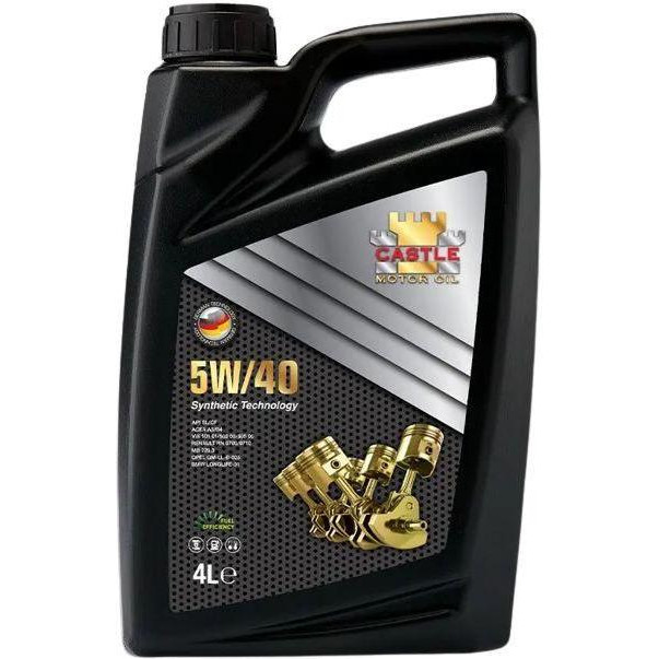  CASTLE MOTOR OILS 5W-40 4л - зображення 1