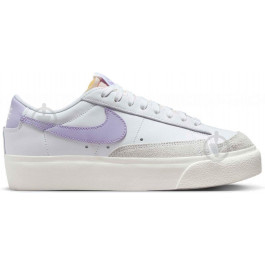   Nike Жіночі кеди низькі  Blazer Low Platform DJ0292-114 38 (7US) 24 см Білі (197593632586)