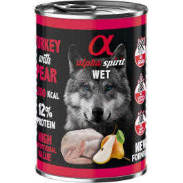   Alpha Spirit WET Turkey with Pear 400 г (as576178)