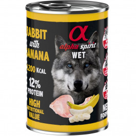   Alpha Spirit WET Rabbit with Banana 400 г (as969978)