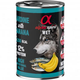   Alpha Spirit WET Sardine with Banana 400 г (as576307)