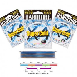   DUEL Hardcore Super Cold X4 / 5color / #1.5 / 0.21mm 200m 10.0kg (H3968)