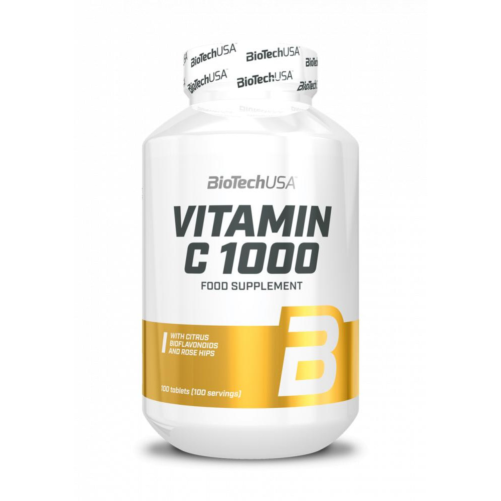 BiotechUSA Витамин C BioTech Vitamin С 1000 (100 таб) биотеч - зображення 1