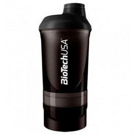   BiotechUSA Wave+ Shaker 600ml / smoke-black