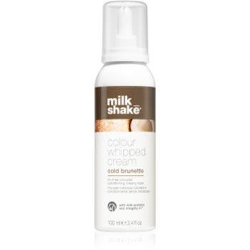 Milk Shake Colour Whipped Cream тонуючий мус для всіх типів волосся Cold Brunette 100 мл - зображення 1