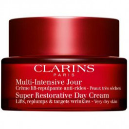   Clarins Super Restorative Day Cream денний крем для сухої та дуже сухої шкіри 50 мл