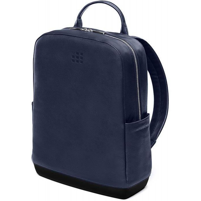 Moleskine Classic Leather Backpack / sapphire blue (ET84BKB20) - зображення 1