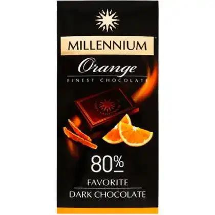 Millennium Шоколад  Favorite Orange чорний 74% 100 г (4820075504694) - зображення 1