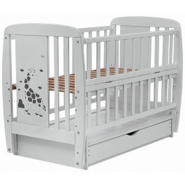   Babyroom Жирафик маятник, ящик, откидной бок бук серый (625291)