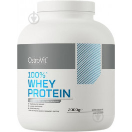   OstroVit 100% Whey Protein 2000 g /66 servings/ White Chocolate