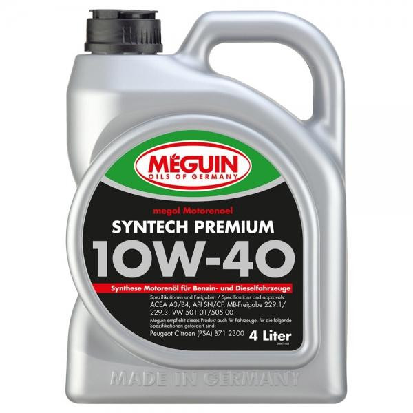 Meguin Syntech Premium 10W-40 4л - зображення 1