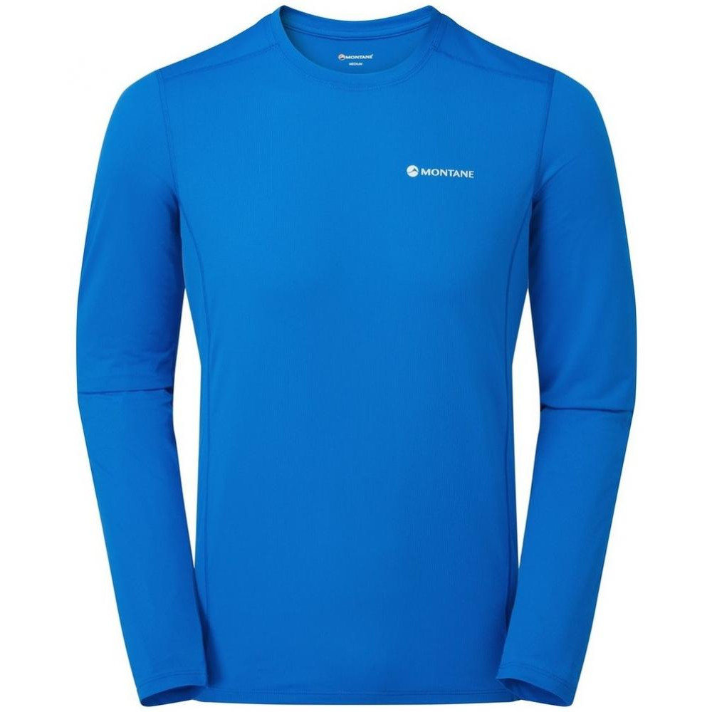 Montane Футболка чоловіча  Dart Lite Long Sleeve T-Shirt, Electric Blue (MDLLSELE), Розмір L - зображення 1